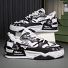 Non-Slip And Durable Casual Lace-Up Sneakers, Suitable For Street Walking Ladies Skateboarding Shoes, Lightweight Breathable Running Shoes.