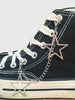 ROMWE Grunge Punk 1pc Punk Star Shaped Hip Hop Charm Shoe Accessory DIY